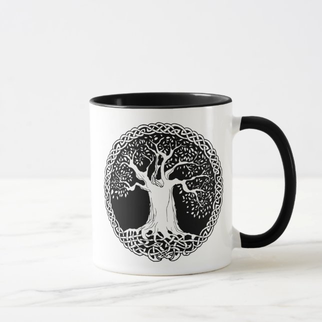 Celtic Tree (2-sided) Mug (Right)