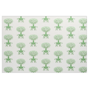 Celtic Tree for Life and Love Fabric