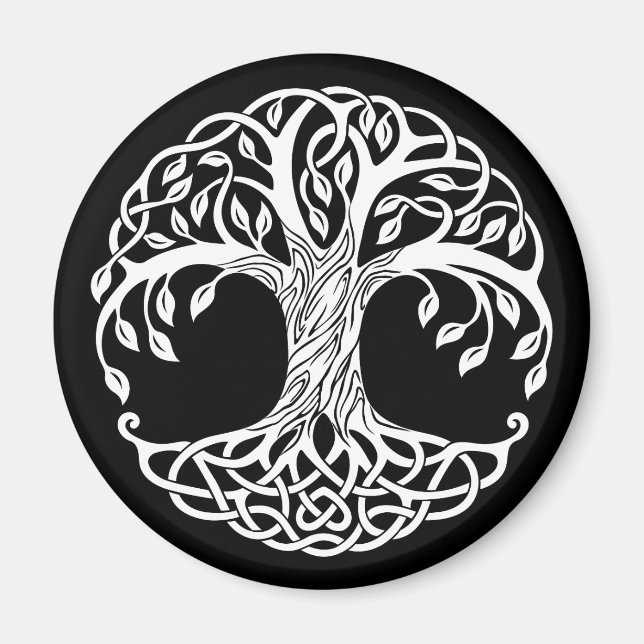 celtic tree magnet (Front)