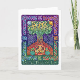 Celtic Tree of LIfe Card