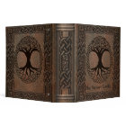 Celtic Tree of Life Embossed Leather