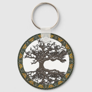 Celtic Tree of Life Key Ring