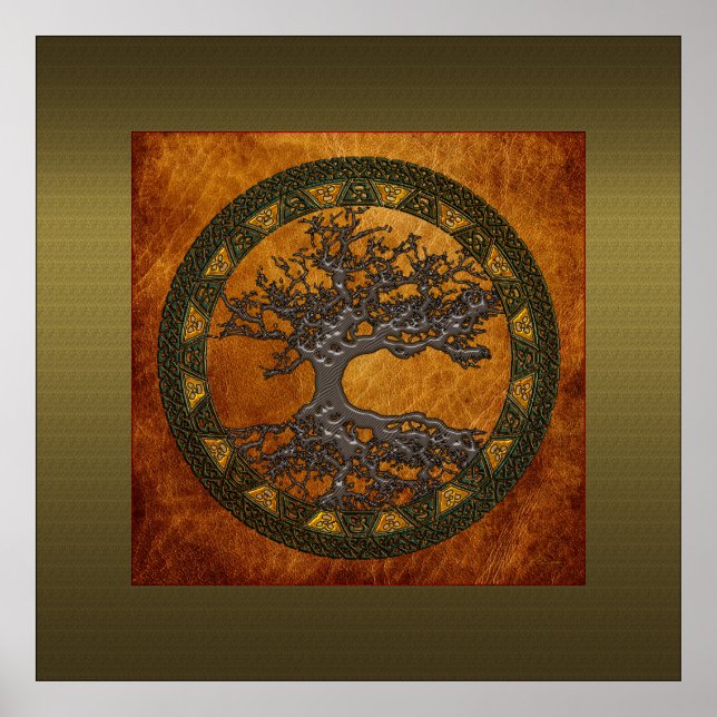 Celtic Tree of Life Poster (Front)