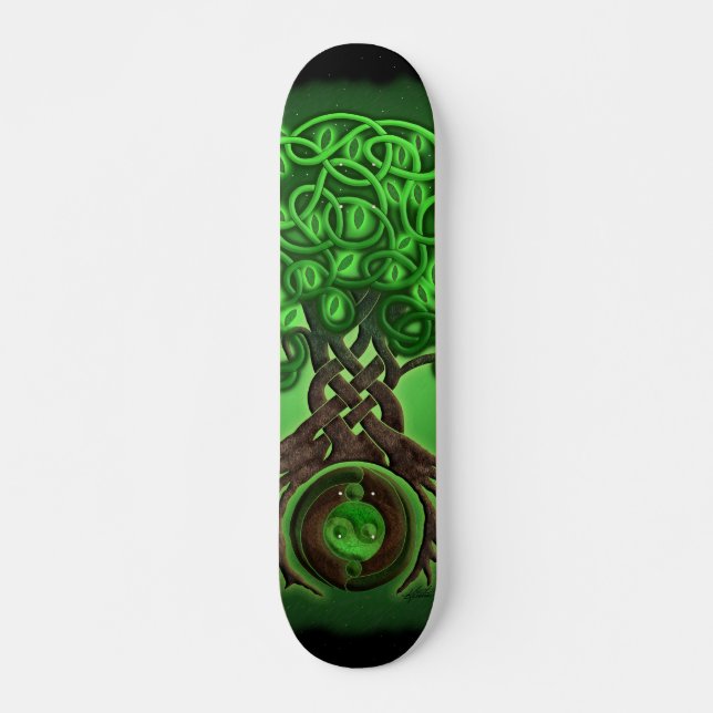 Celtic Tree of Life Skateboard (Front)