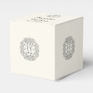 Celtic Tree of Life Wedding Favour Box
