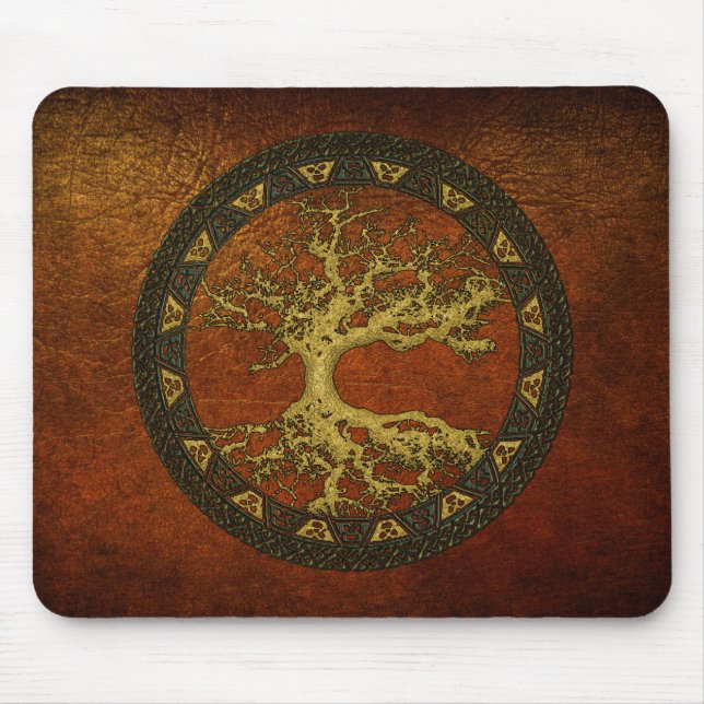 Celtic Tree of Life [Yggdrasil][Ancient] Mouse Mat (Front)