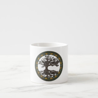 Celtic Tree of Life [Yggdrasil] Espresso Cup