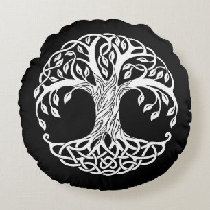 celtic tree pillow