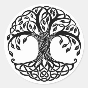 celtic tree stickers