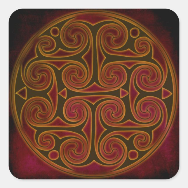 celtic tribal stickers (Front)