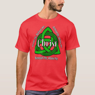 Celtic Trinity Kno St Patricks Prayer Christian  T-Shirt