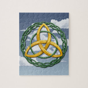 Celtic Trinity Knot Jigsaw Puzzle