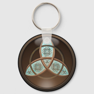 Celtic Trinity Knot Key Ring