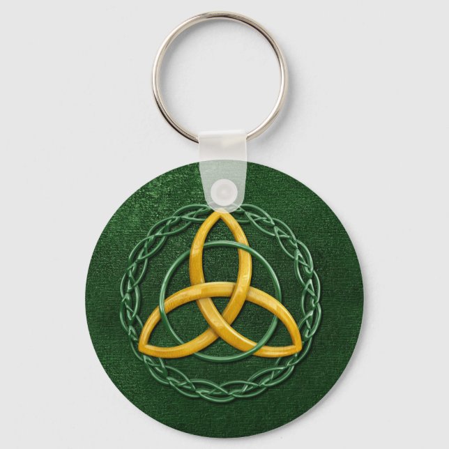 Celtic Trinity Knot Key Ring (Front)