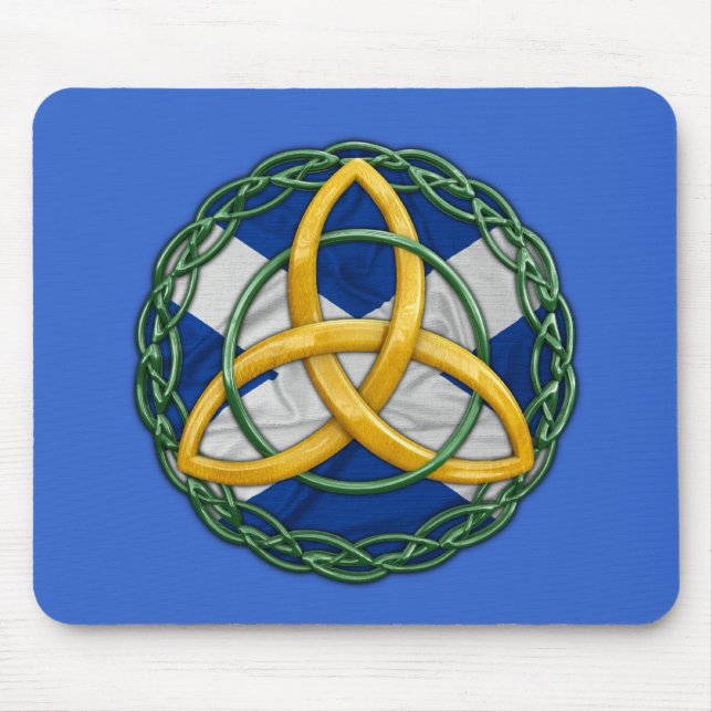 Celtic Trinity Knot Mouse Mat (Front)