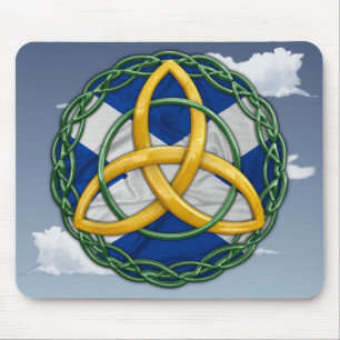 Celtic Trinity Knot Mouse Mat