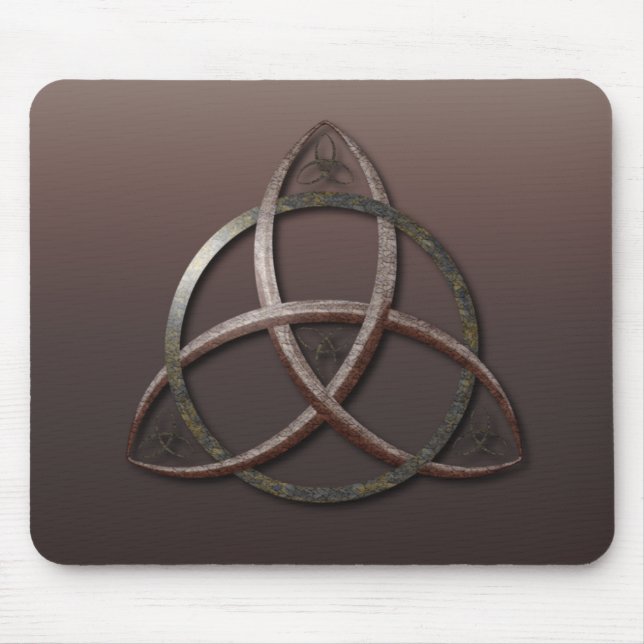 Celtic Trinity Knot Mouse Mat (Front)