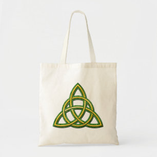 Celtic Trinity Knot or Triqueta Tote Bag