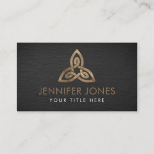 Celtic Trinity Knot Ornament Business Card