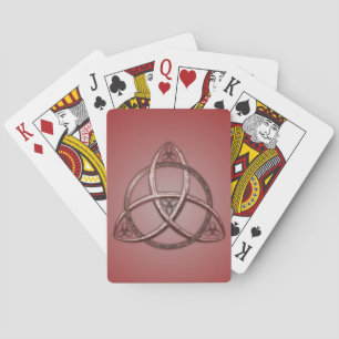 Celtic Trinity Knot Playing Cards