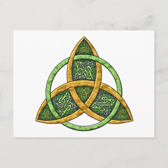 Celtic Trinity Knot Postcard (Front)