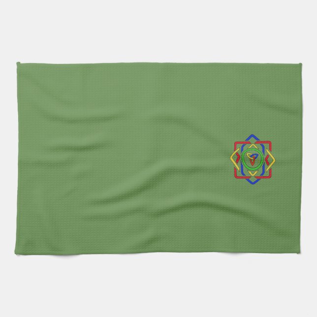 Celtic Trinity Knot Towel (Horizontal)