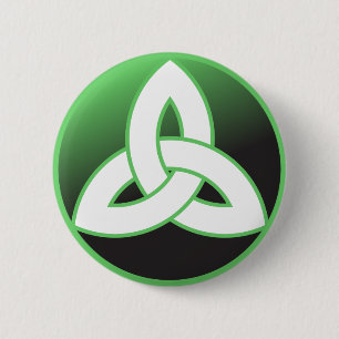 Celtic Trinity Knot Up 6 Cm Round Badge
