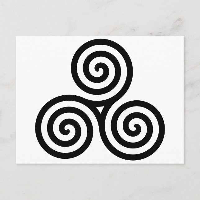 Celtic Triquetra Knot II Postcard (Front)