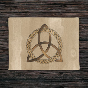 Celtic Triquetra Trinity Knot Doormat