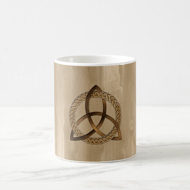 Celtic Triquetra Trinity Knot Mug (Center)