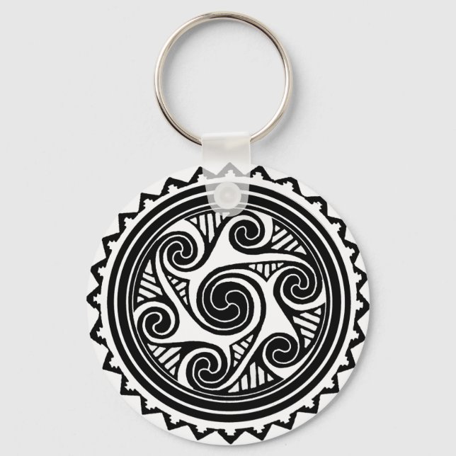 Celtic Triskele Key Ring (Front)