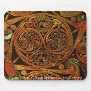 Celtic Triskele Mouse Mat