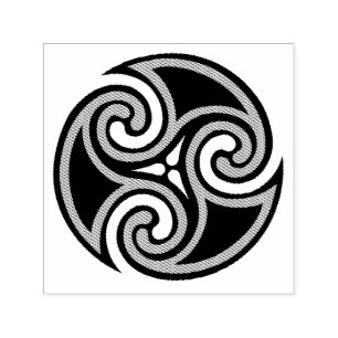 Celtic Triskele Ornament Self-inking Stamp