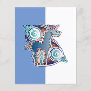 Celtic unicorn flyer