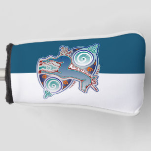 Celtic unicorn golf head cover