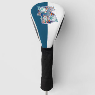Celtic unicorn golf head cover