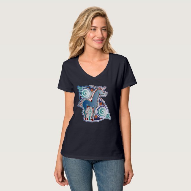Celtic unicorn T-Shirt (Front Full)