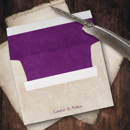 Celtic Viking Dragon Wedding Envelope