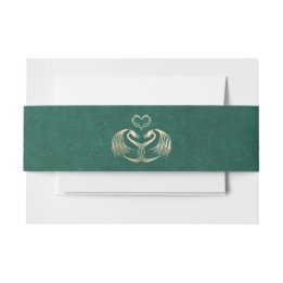 Celtic Viking Dragon Wedding Invitation Belly Band