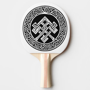 Celtic & Viking Inspired Art Ping Pong Paddle