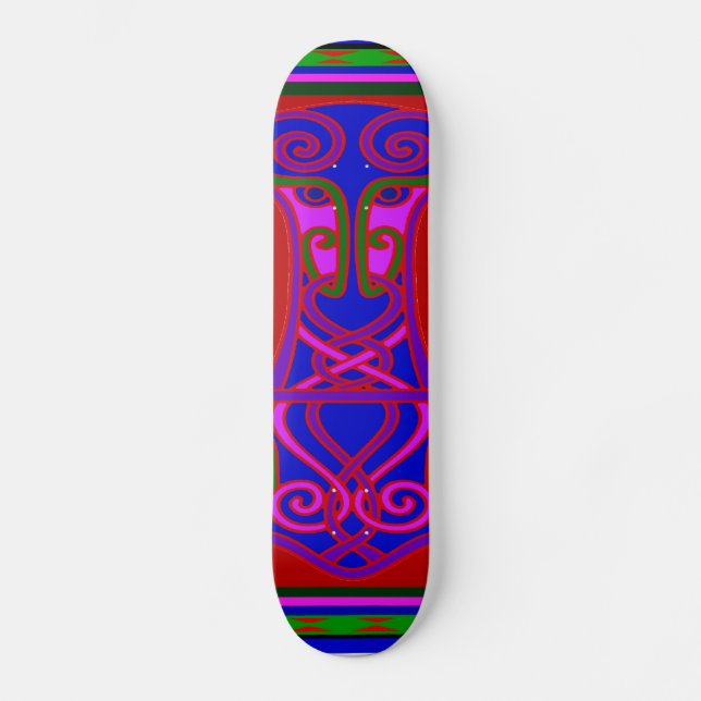 Celtic Viking Skateboard (Front)