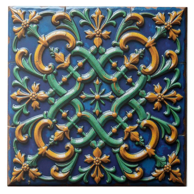 Celtic Vine Tile (Front)
