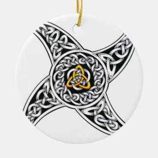 celtic-warriors symbol ceramic tree decoration