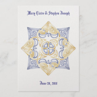 Celtic Wedding Knot Invitation