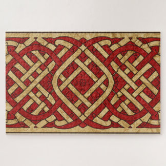 Celtic Welsh Knotwork Jigsaw Puzzle