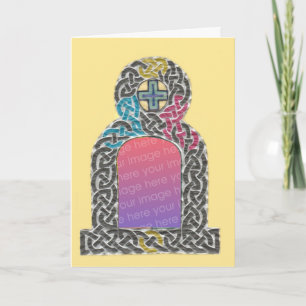 Celtic Window Frame card