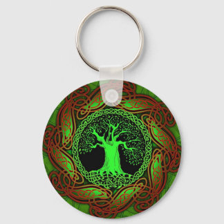Celtic Wisdom Tree II Key Ring