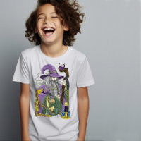Celtic Wizard Dragon Fantasy Purple