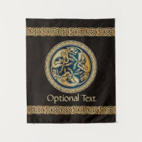 Celtic Wolf Knotwork Triad