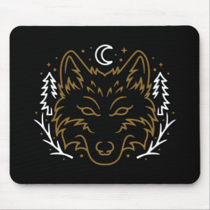 Celtic Wolf Mouse Mat